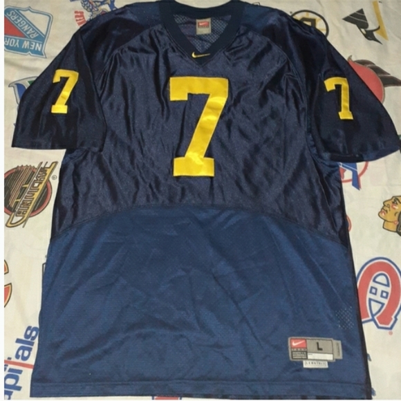 2006 Chad Henne Nike Authentic Sewn Vintage Michigan